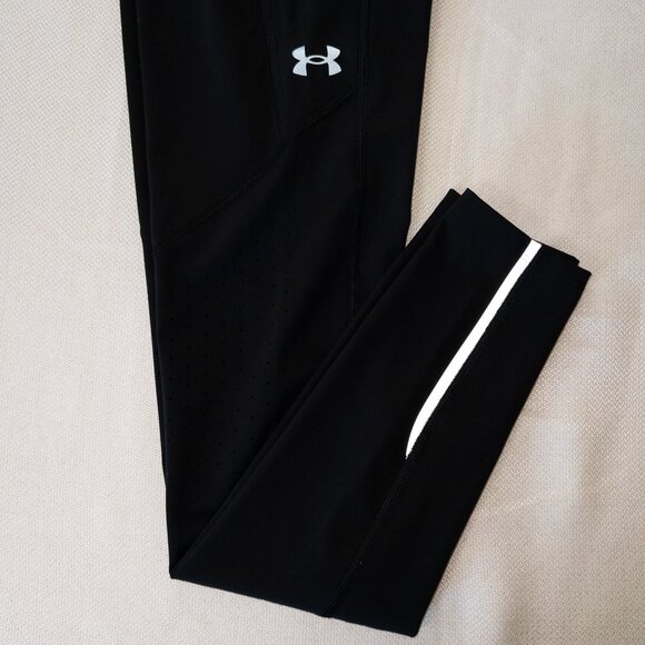 NWT Under Armour Women’s Fly Fast 3.0 Tights Black Reflective Leggings S - Picture 2 of 14